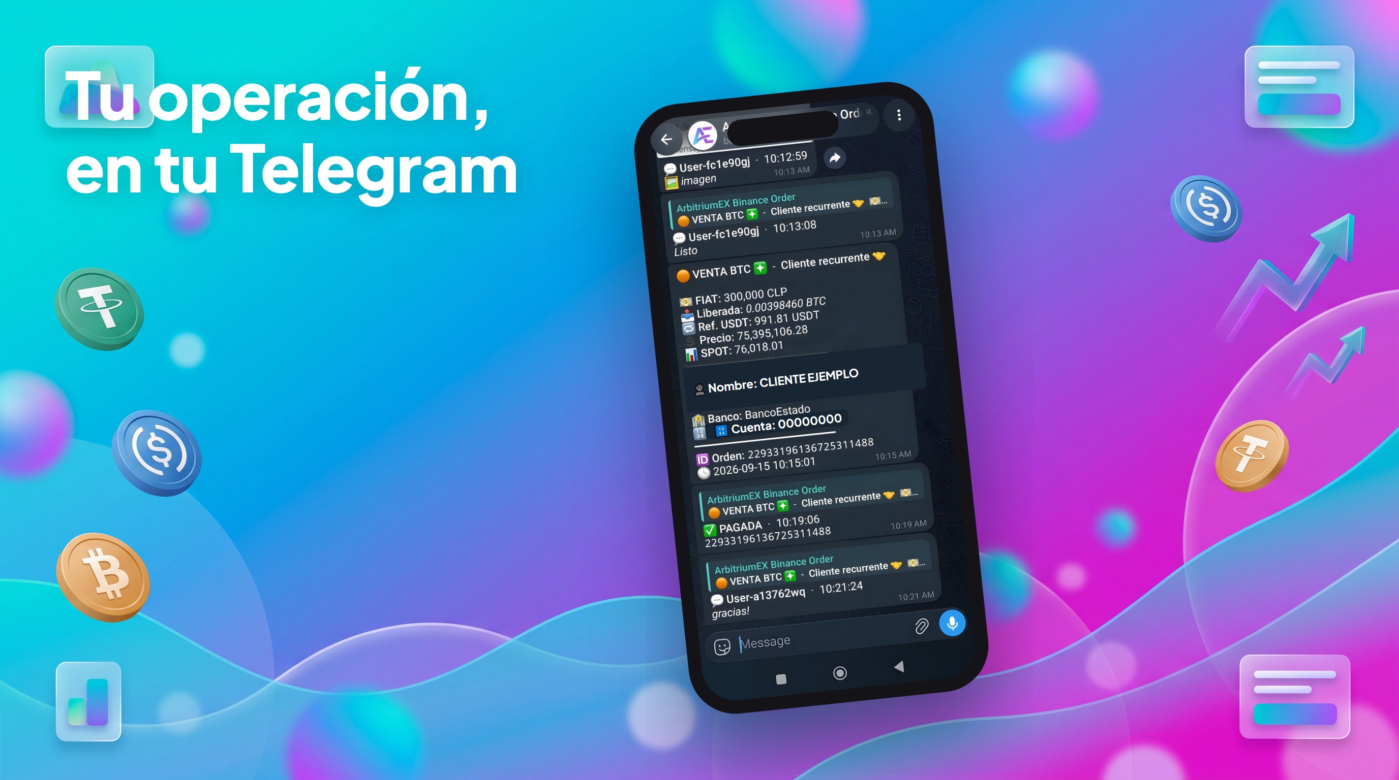 Panel de notificaciones de ArbiMod Pulse